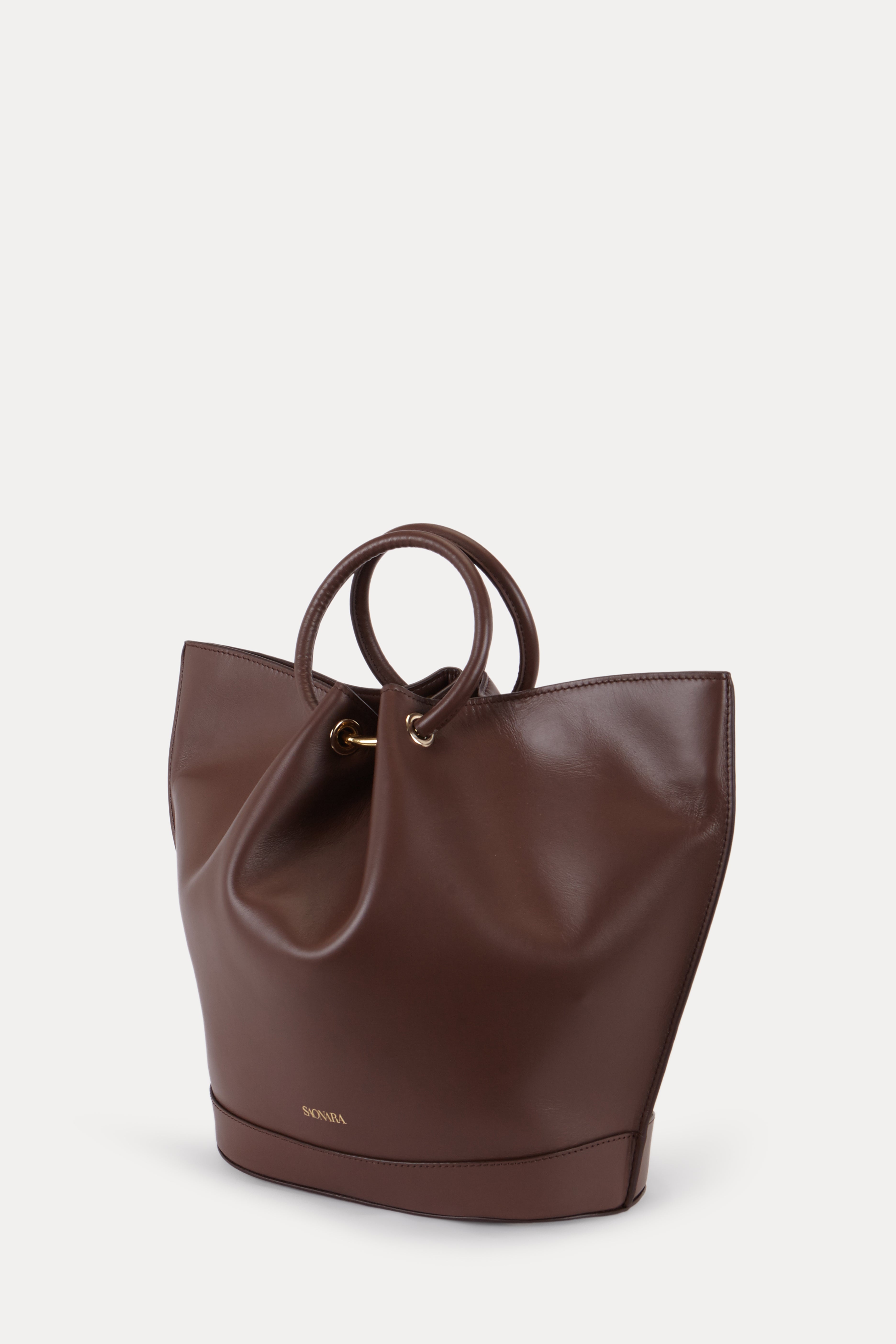 Capazo Bag Chocolat Piel