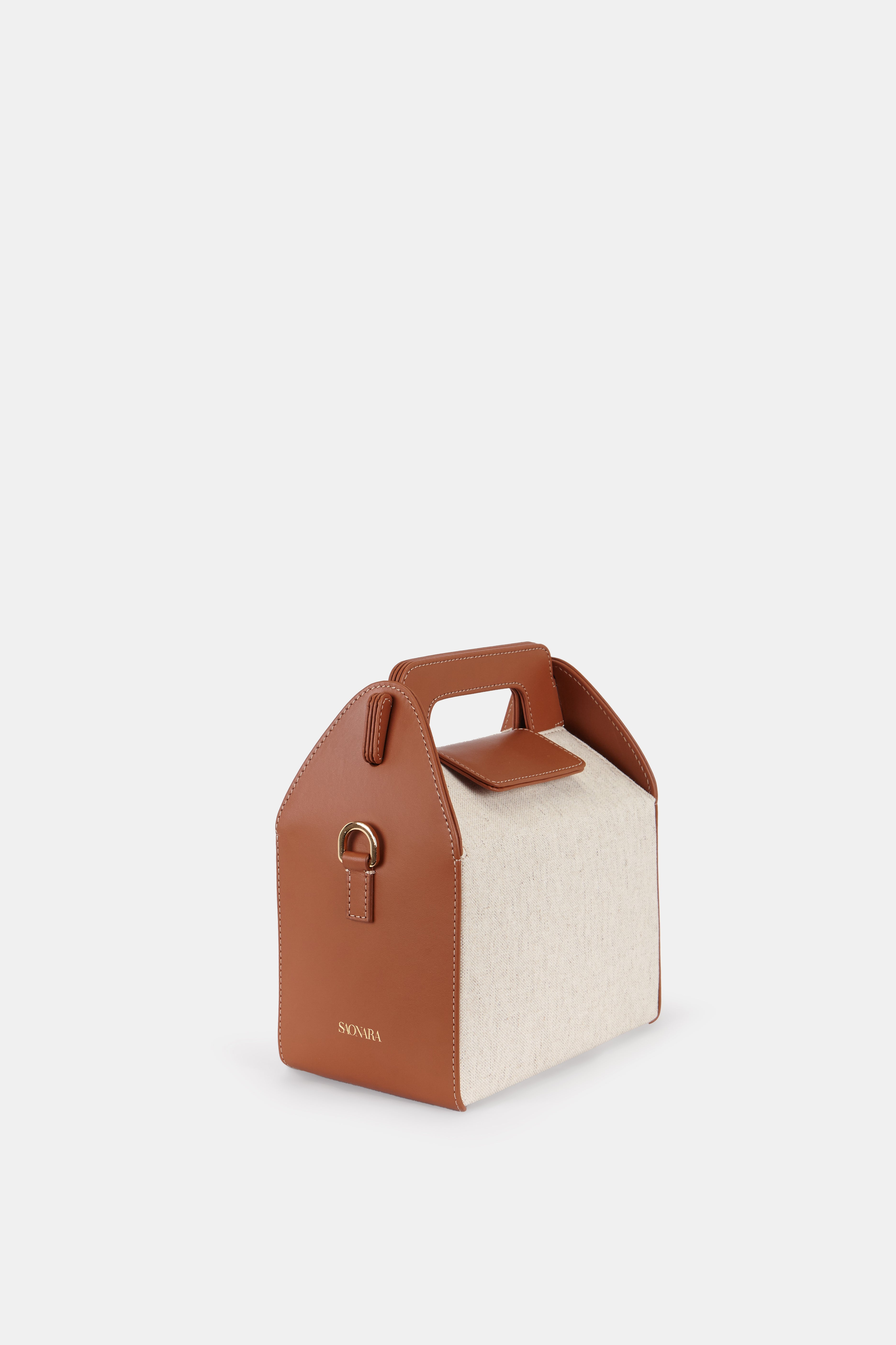 Kukito Bag Lino/Caramel Piel