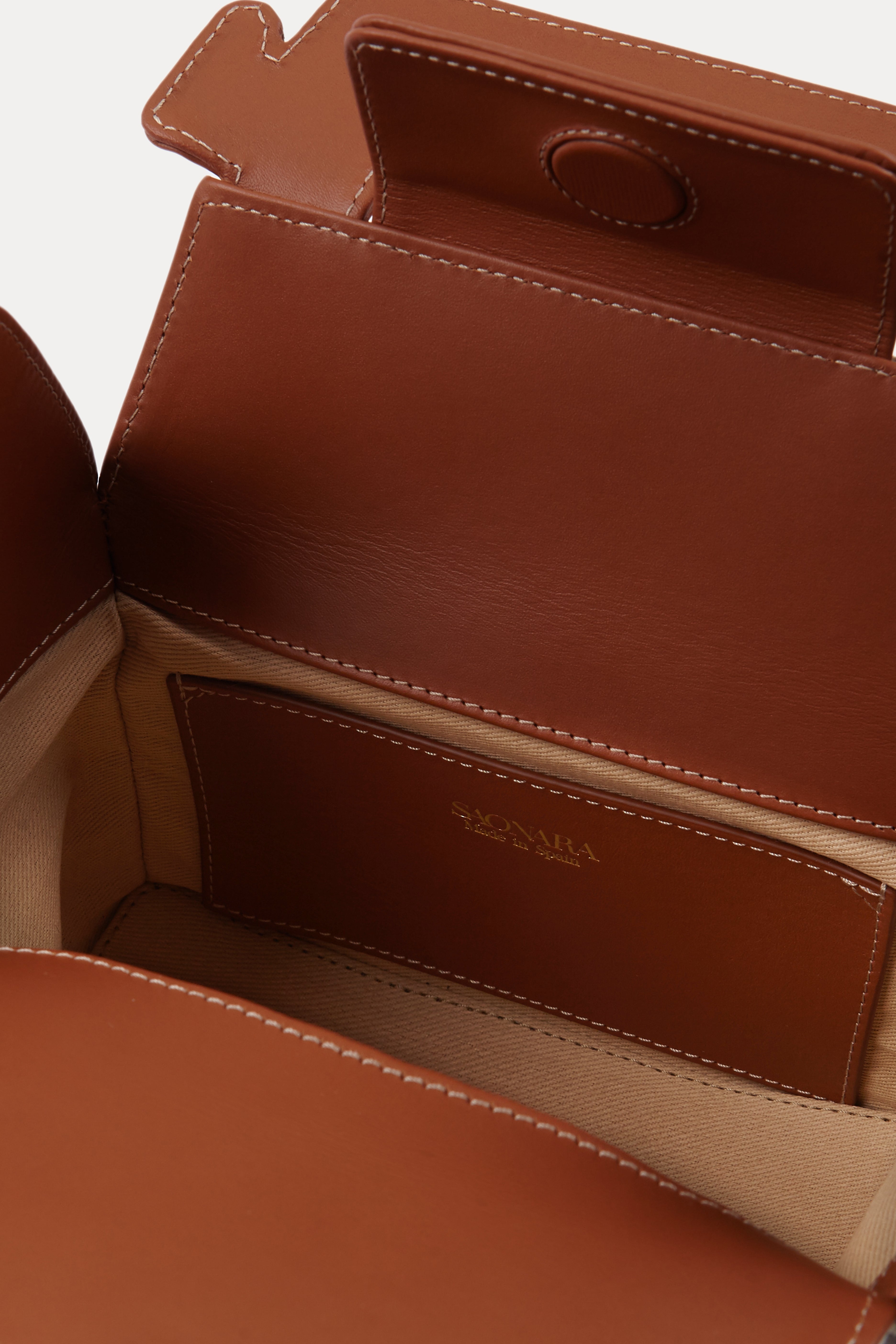 Kukito Bag Lino/Caramel Piel