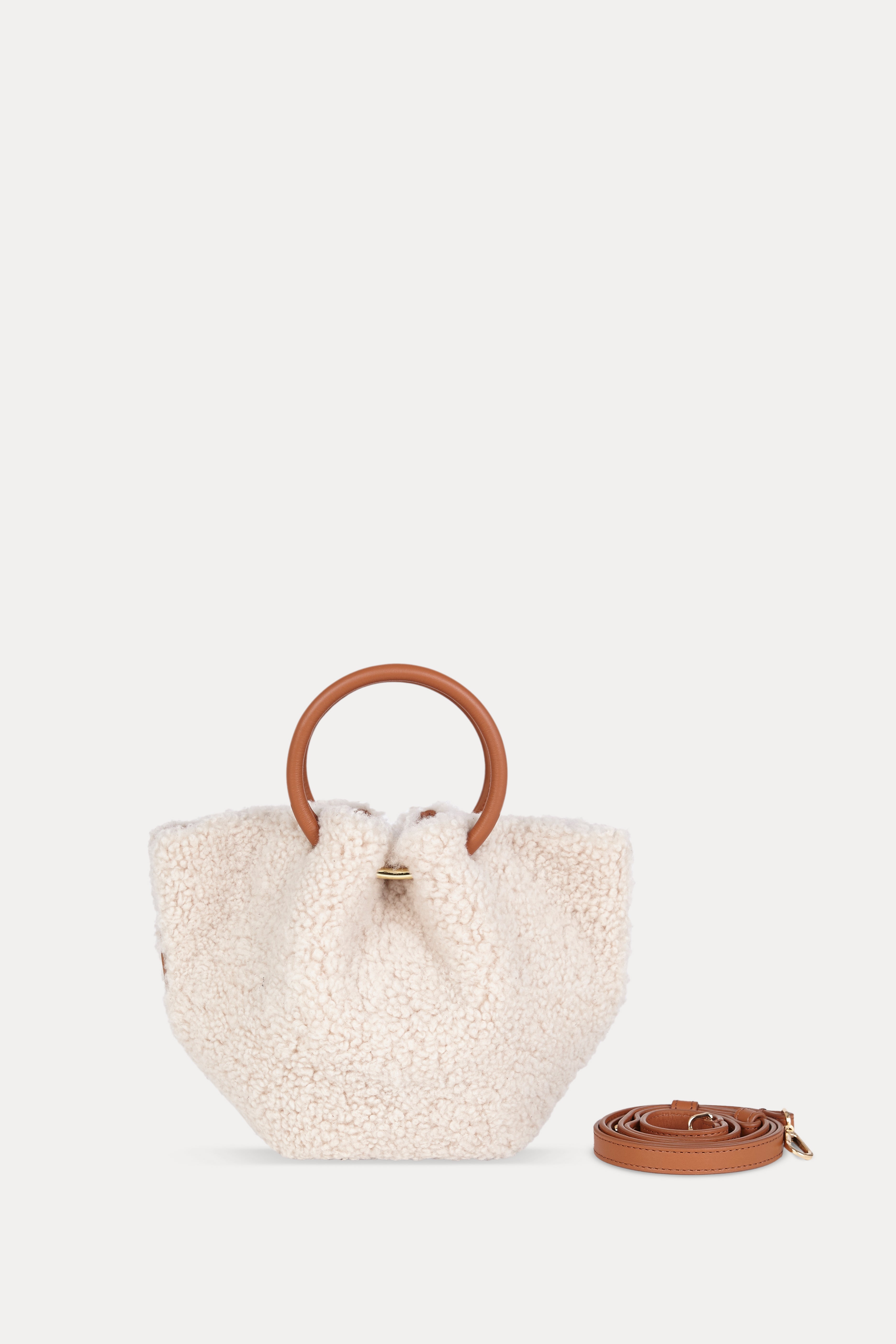 Mini Capazo Off-White Cozy