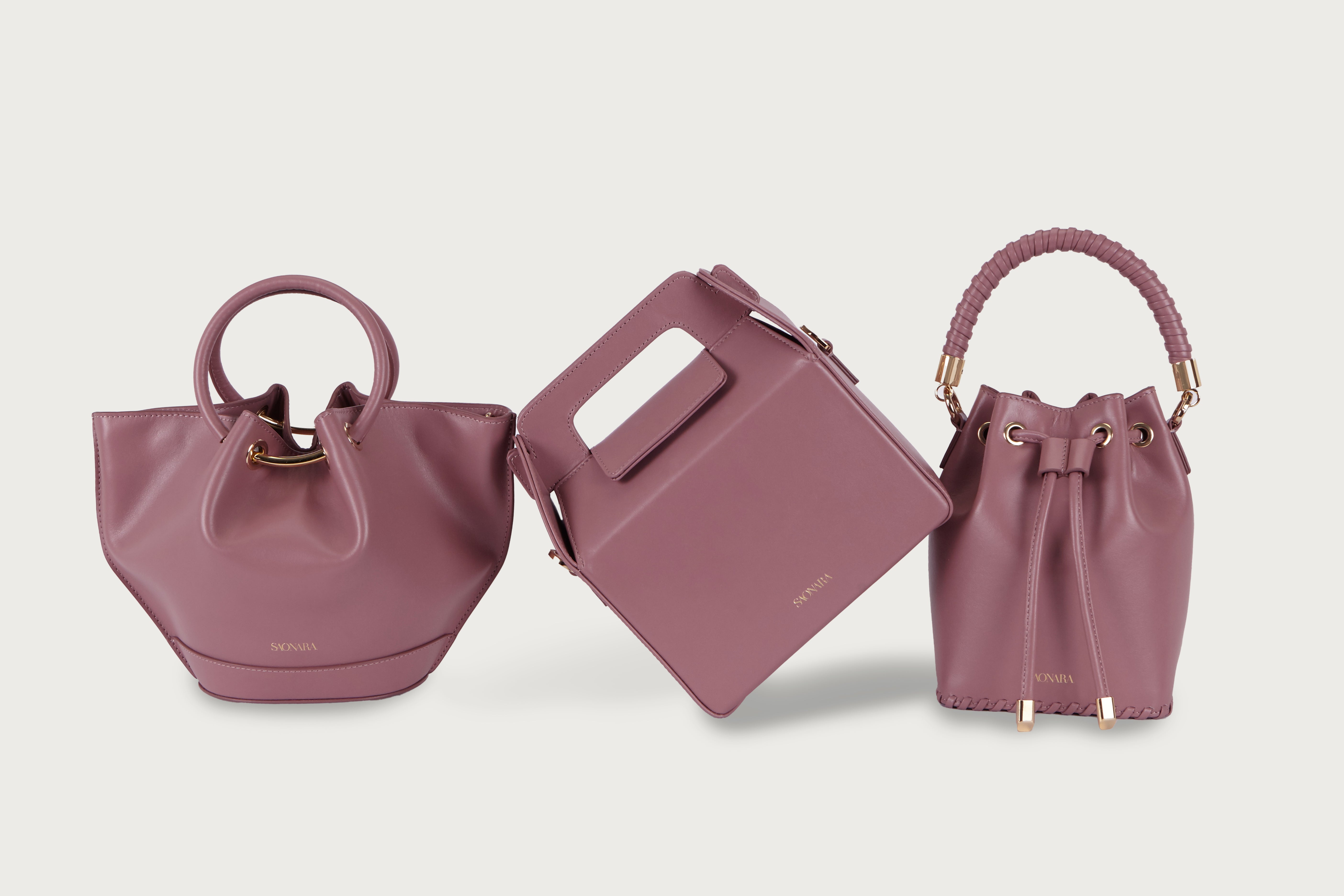SAONARA MINI CAPAZO ROSAE PIEL