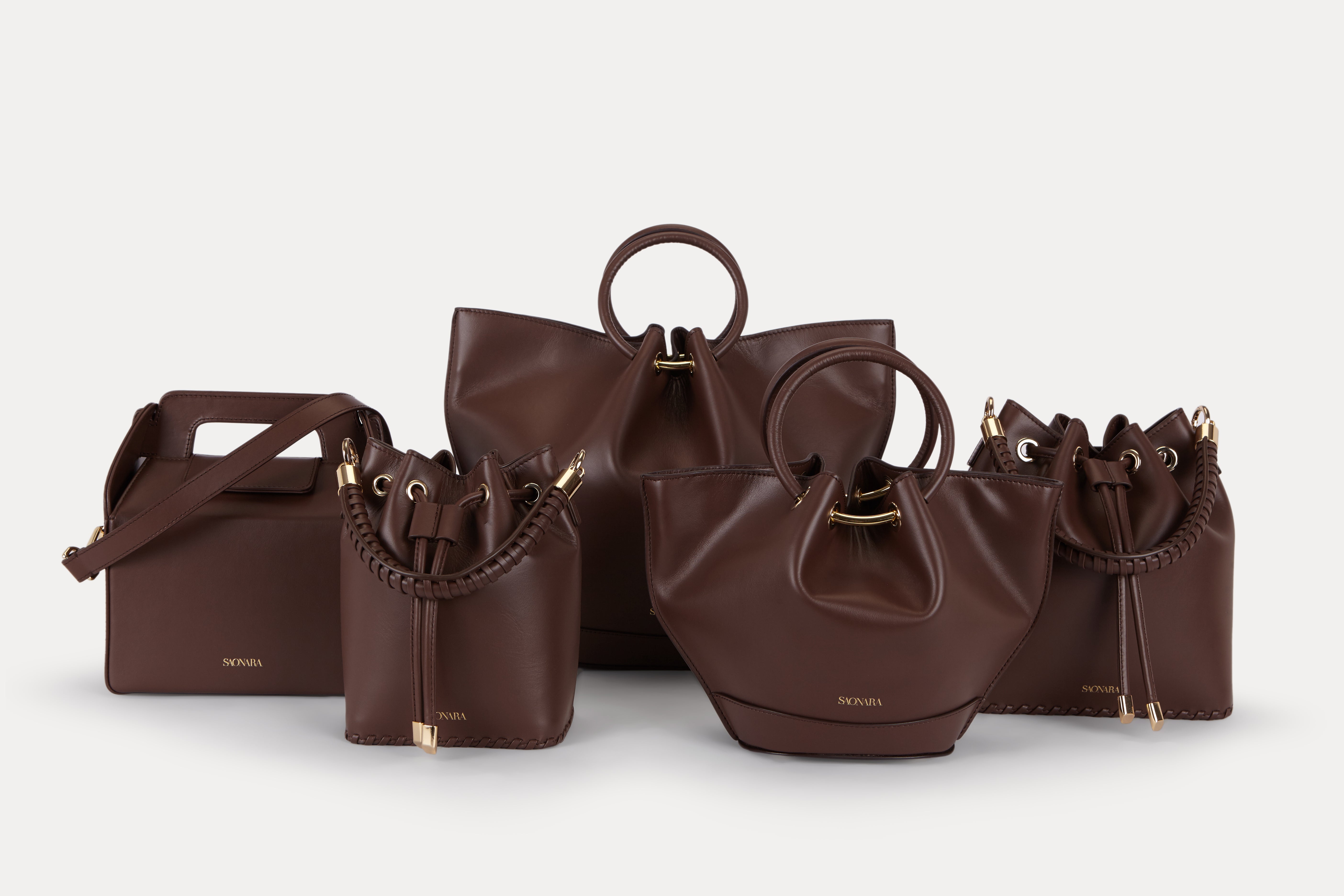 SAONARA CAPAZO CHOCOLAT LEATHER