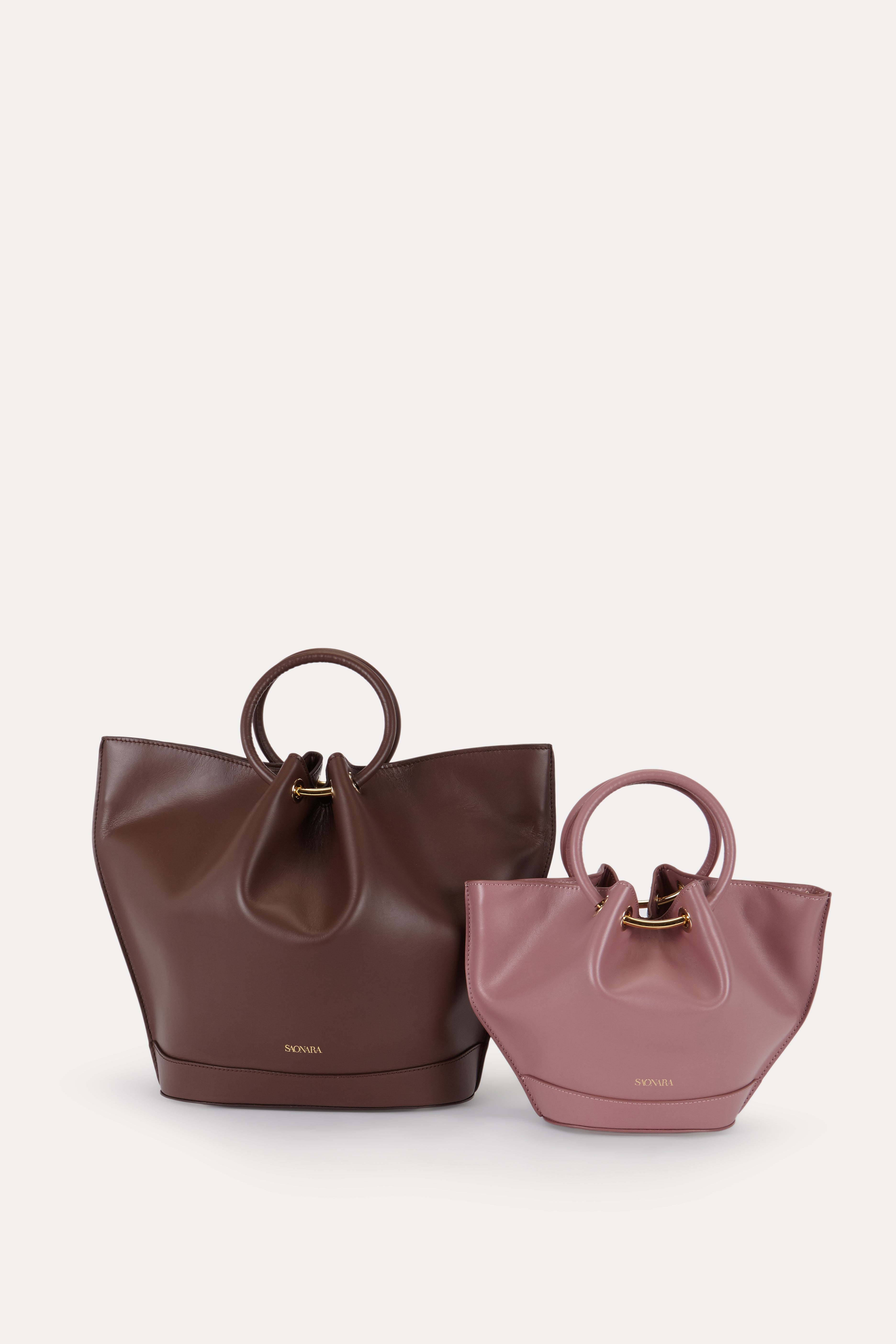 Capazo Bag Chocolat Leather