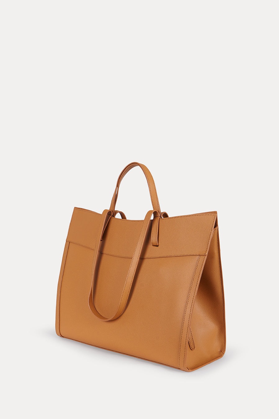 SAONARA SHOPPING BAG CAMEL LEATHER