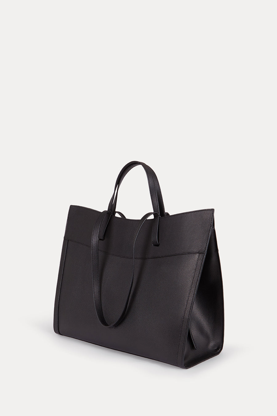 SAONARA SHOPPING TOTAL BLACK PIEL