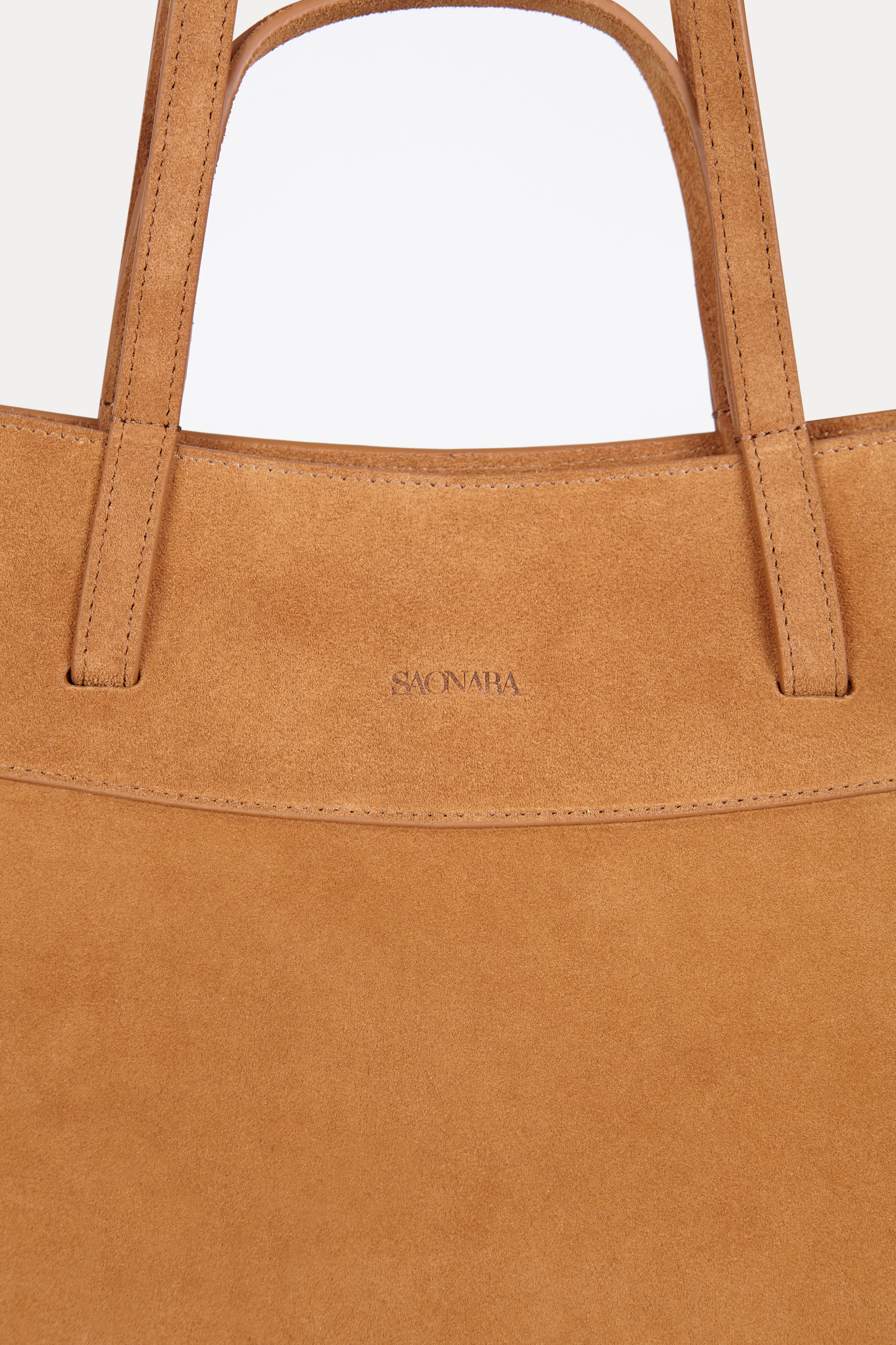 SAONARA SHOPPING BAG CAMEL ANTE