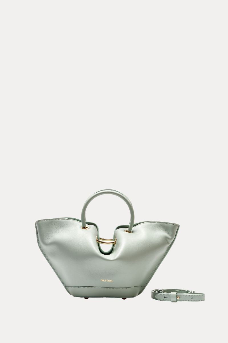 Mini Capazo Bag Jade Piel