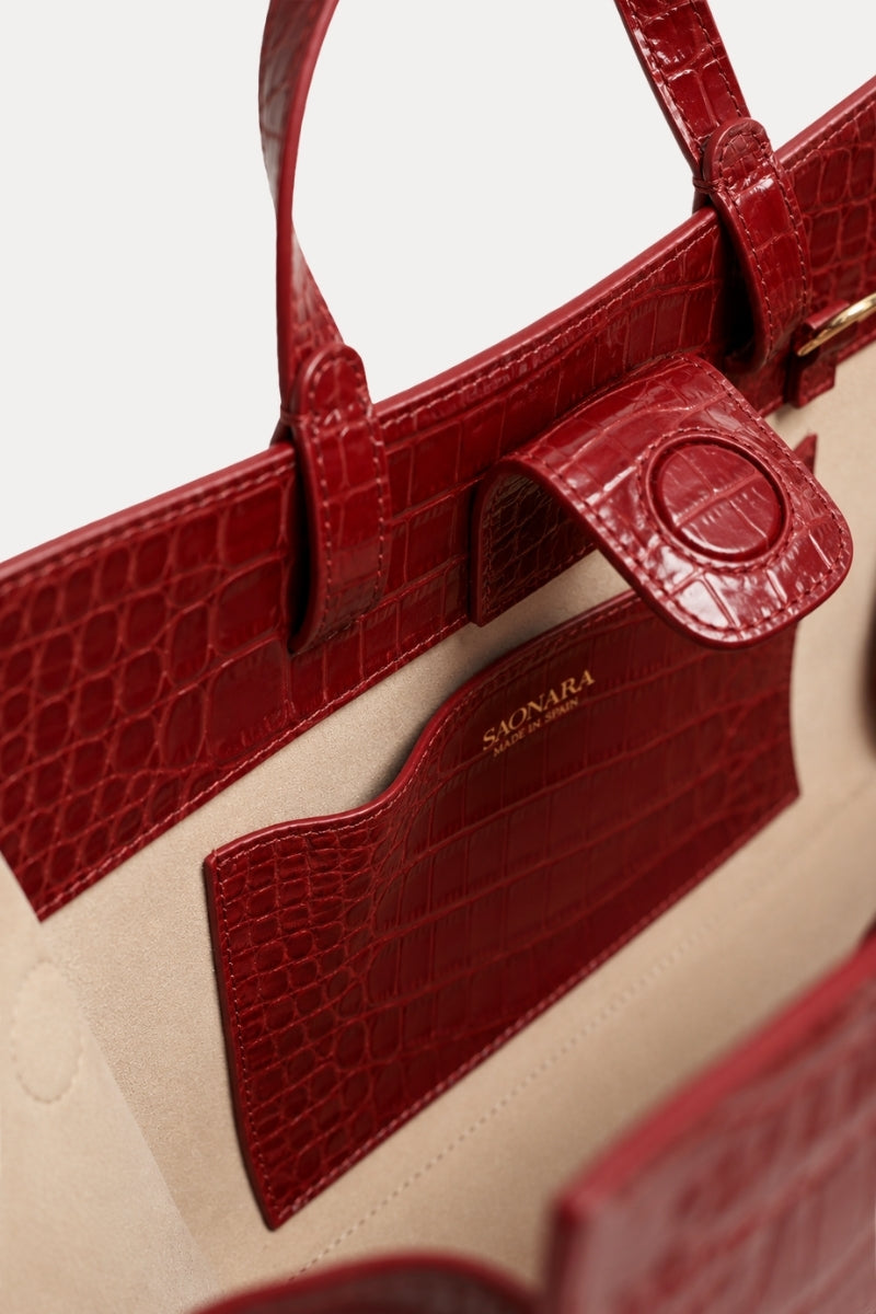 Mini Shopping Rosso Croc (Limited Edition)