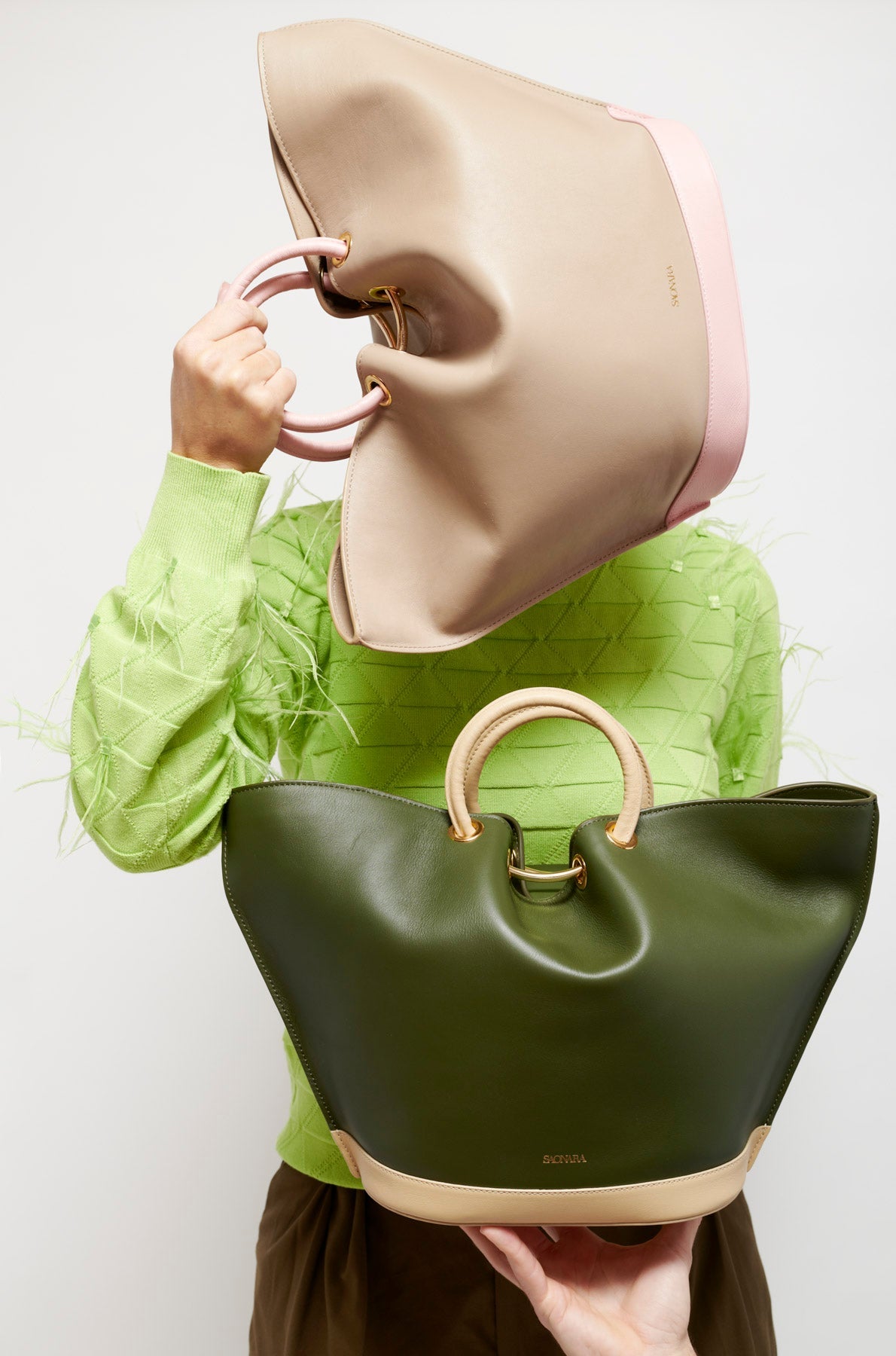 Bolso Saonara Capazo Piel