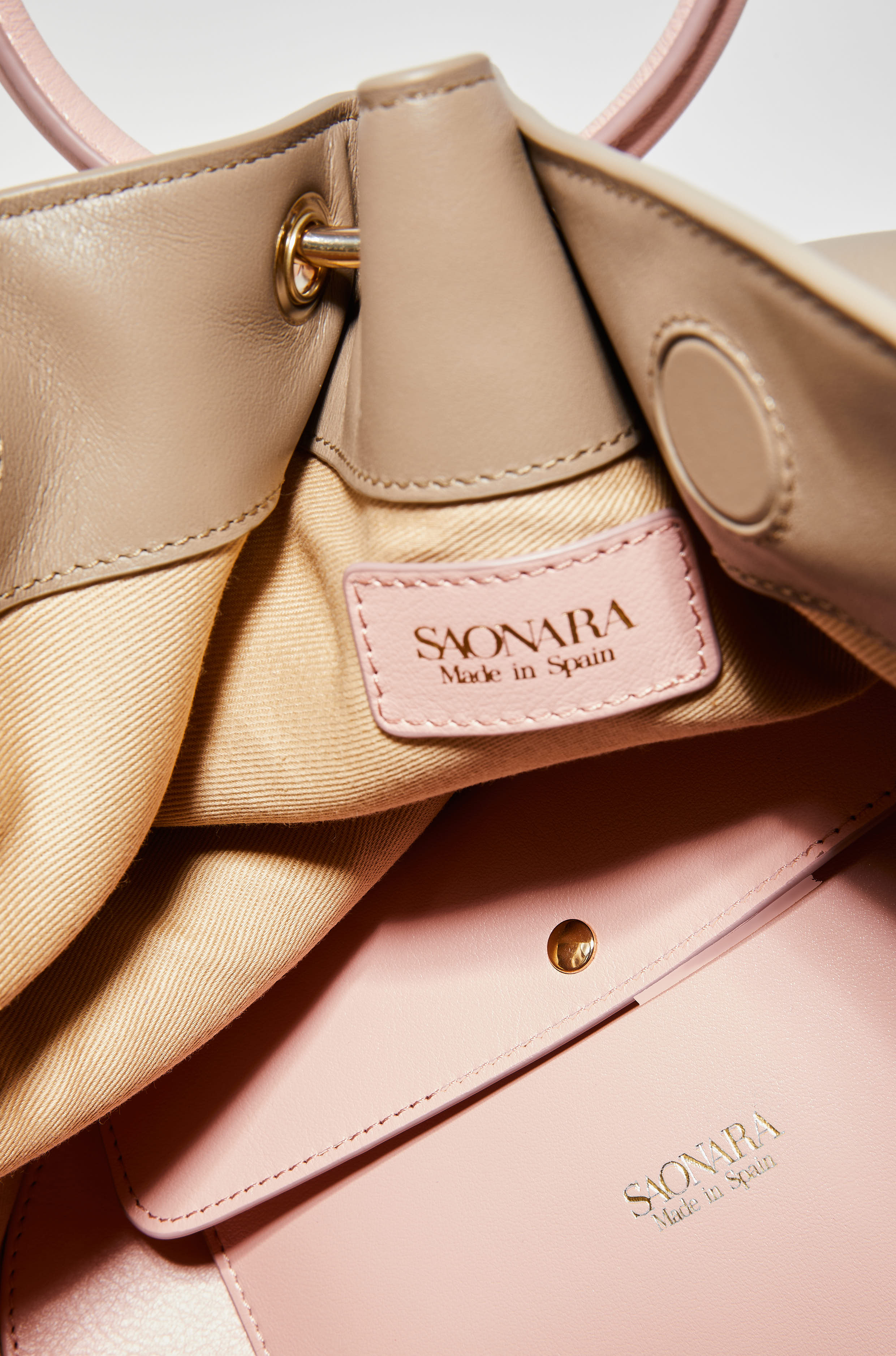 CAPAZO TAUPE/PEONY LEATHER
