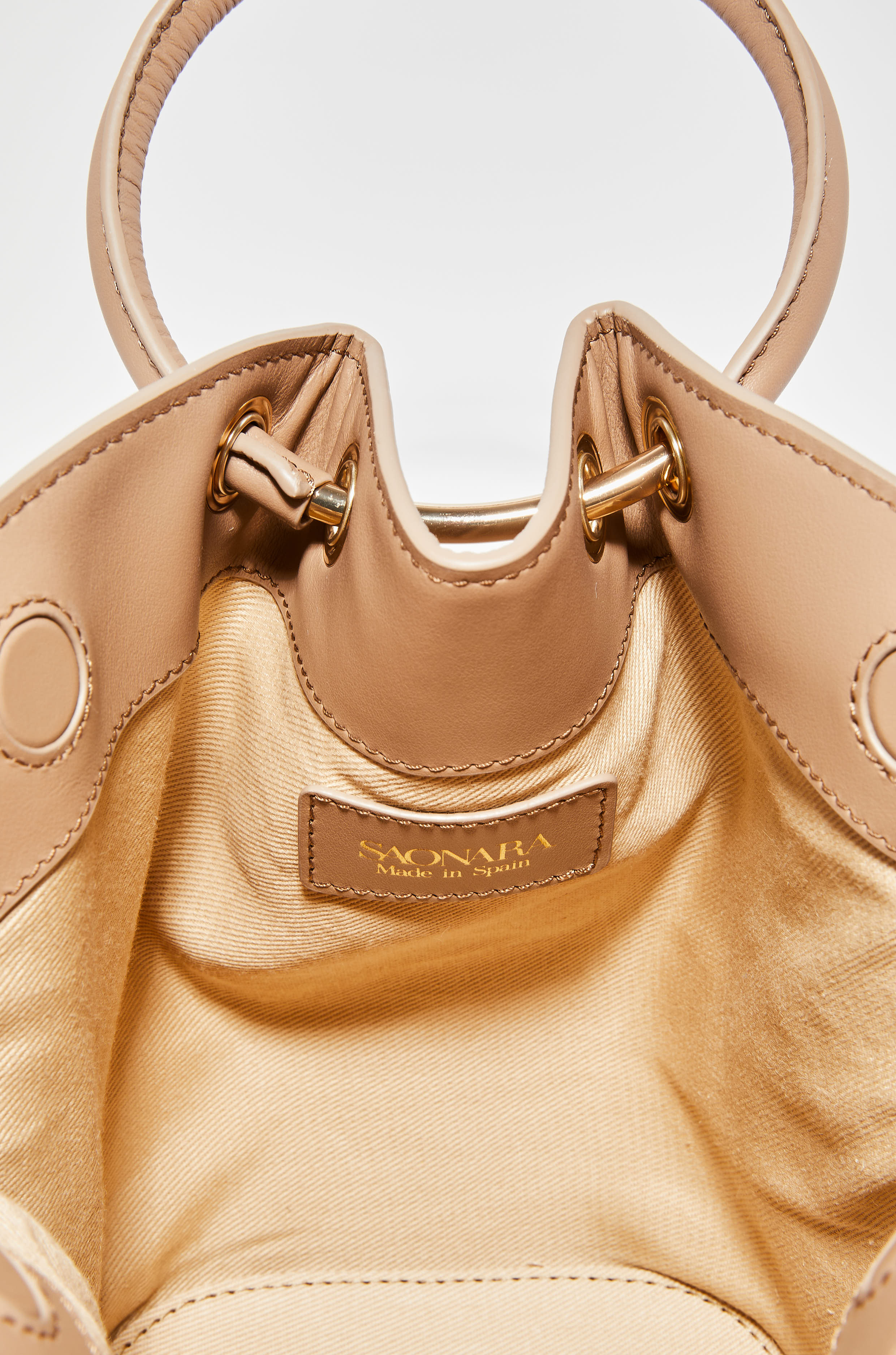 MINI CAPAZO MOKA LEATHER