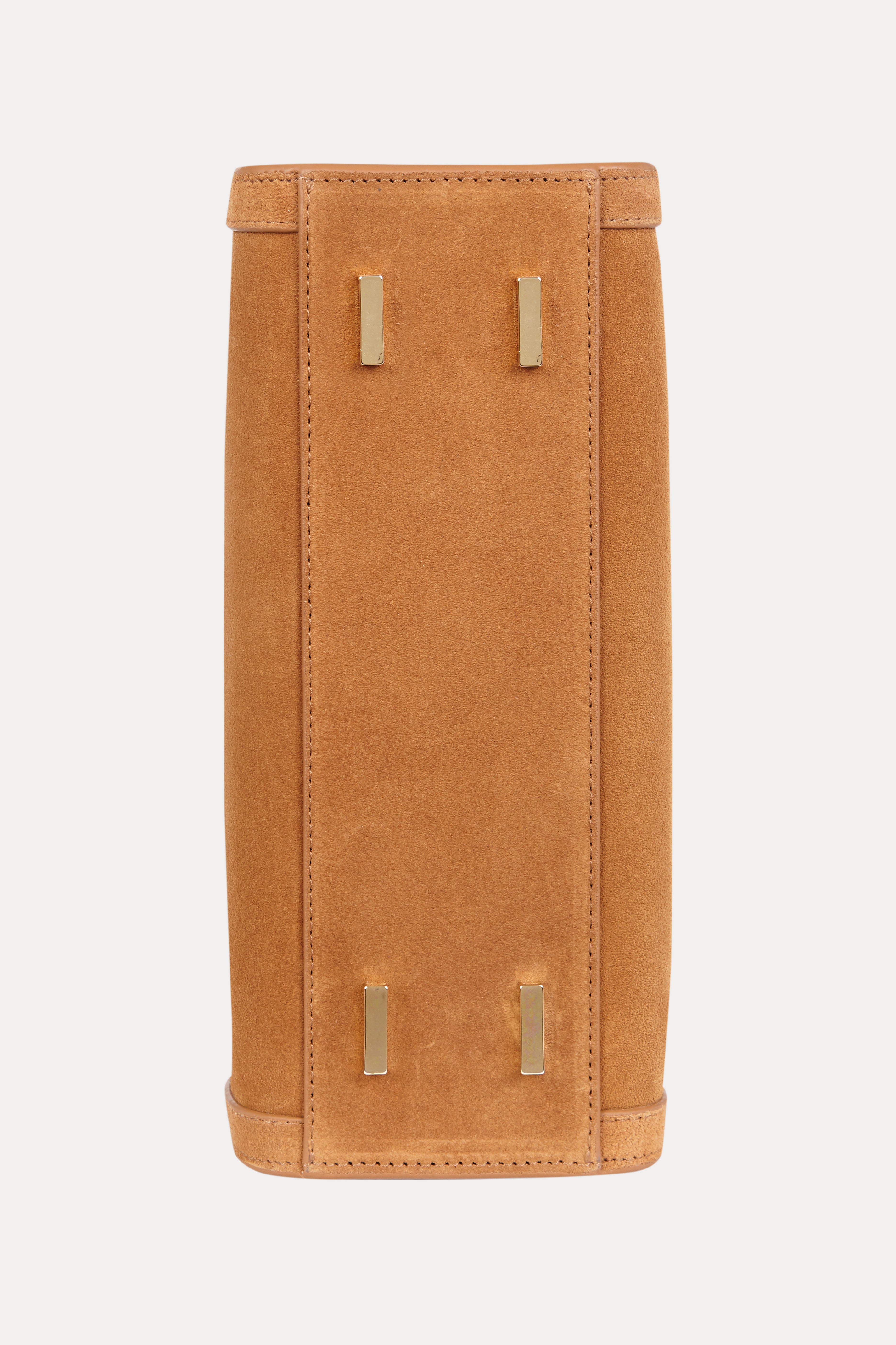 SAONARA MINI SHOPPING BAG CAMEL SUEDE