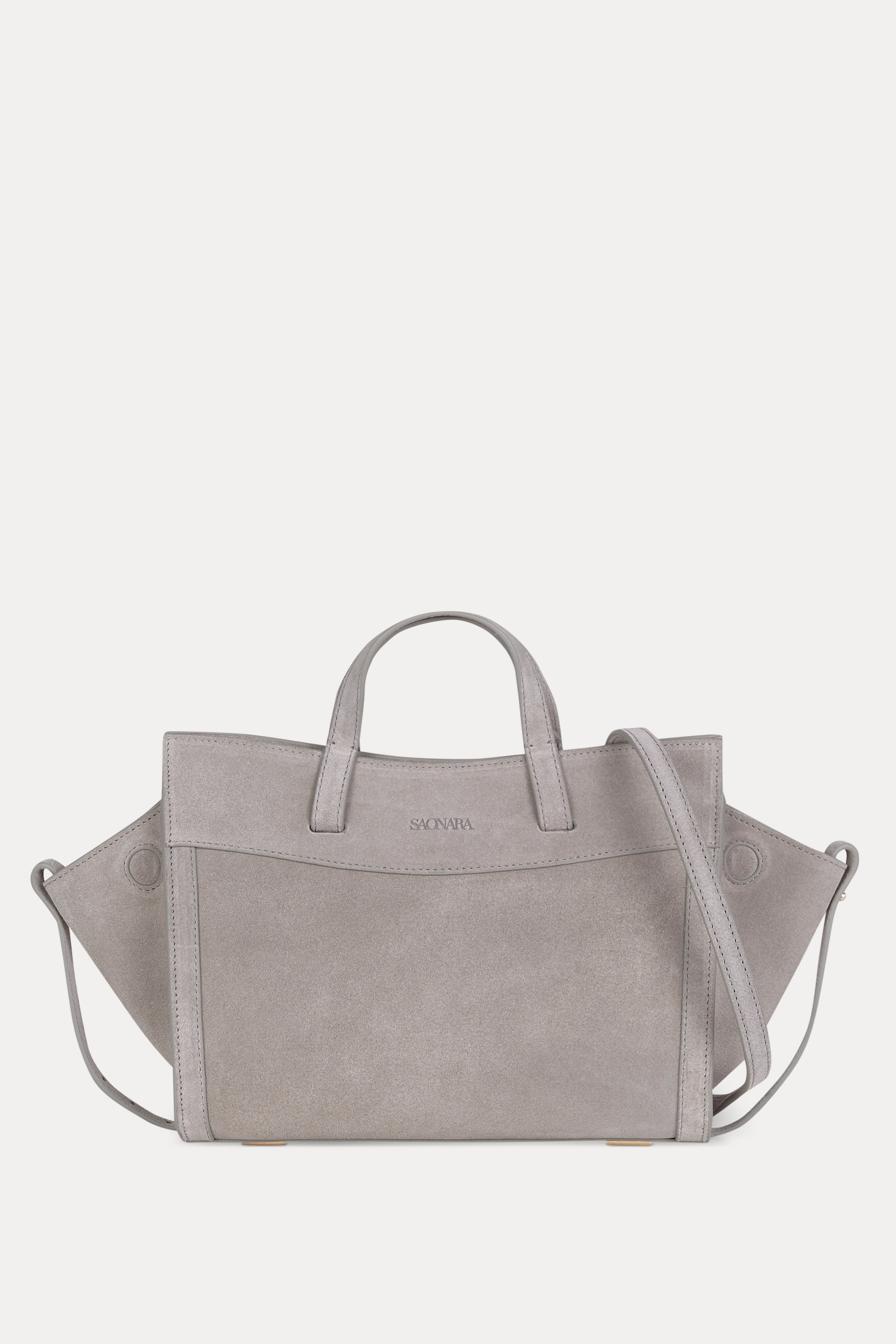 SAONARA MINI SHOPPING BAG GRIS ANTE (Edición limitada)