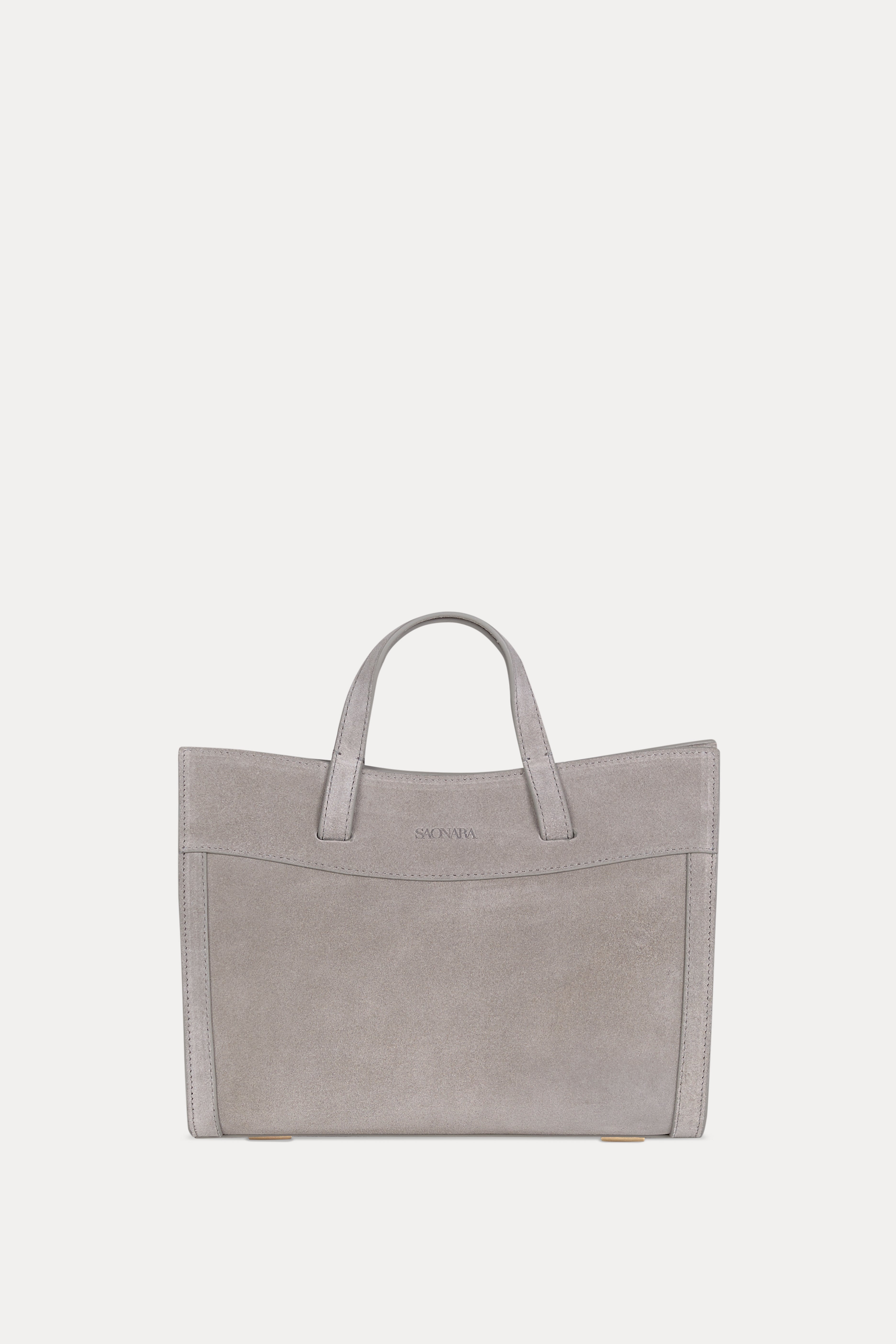 SAONARA MINI SHOPPING BAG GRIS ANTE (Edición limitada)