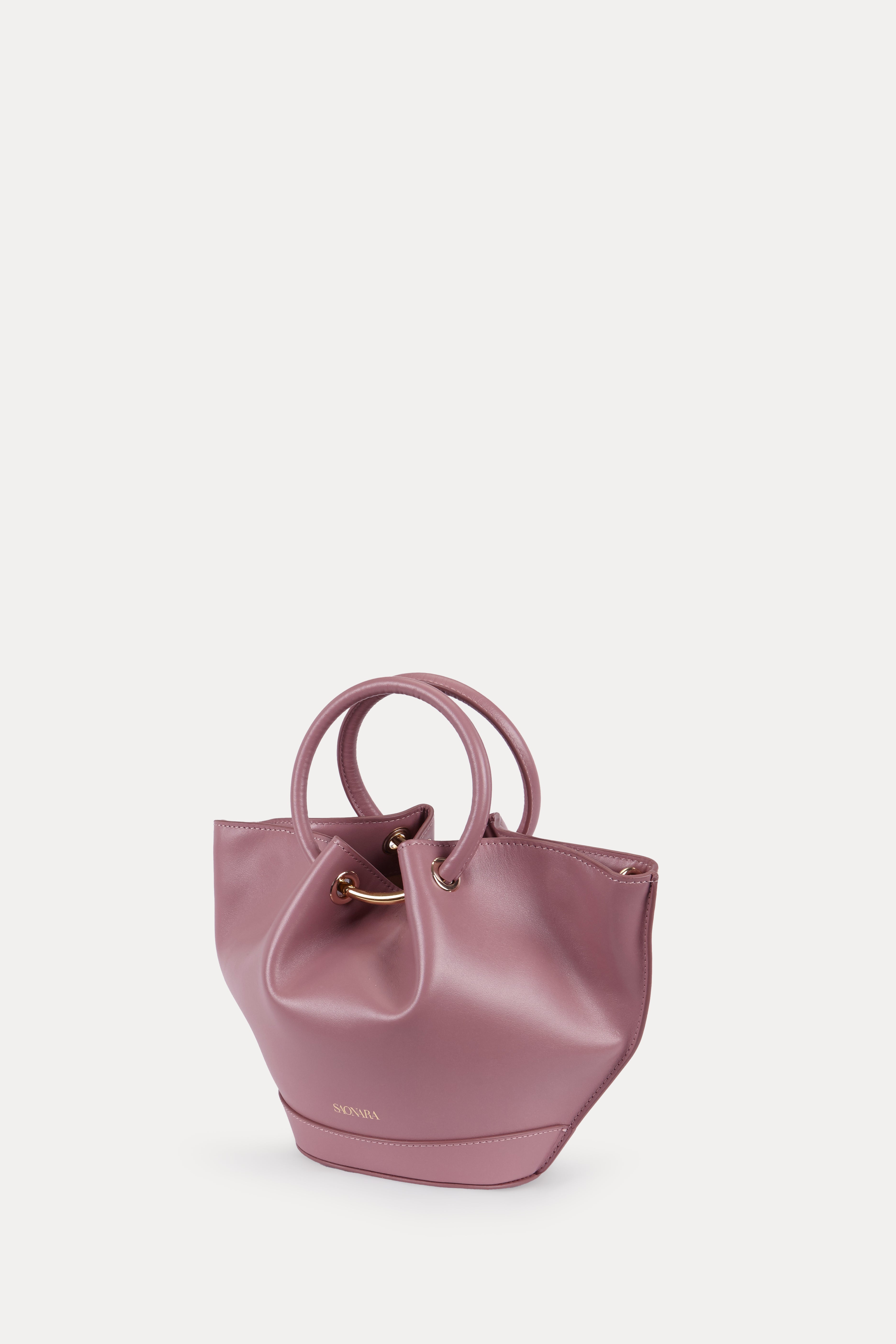 Mini Capazo Bag Rosae Piel