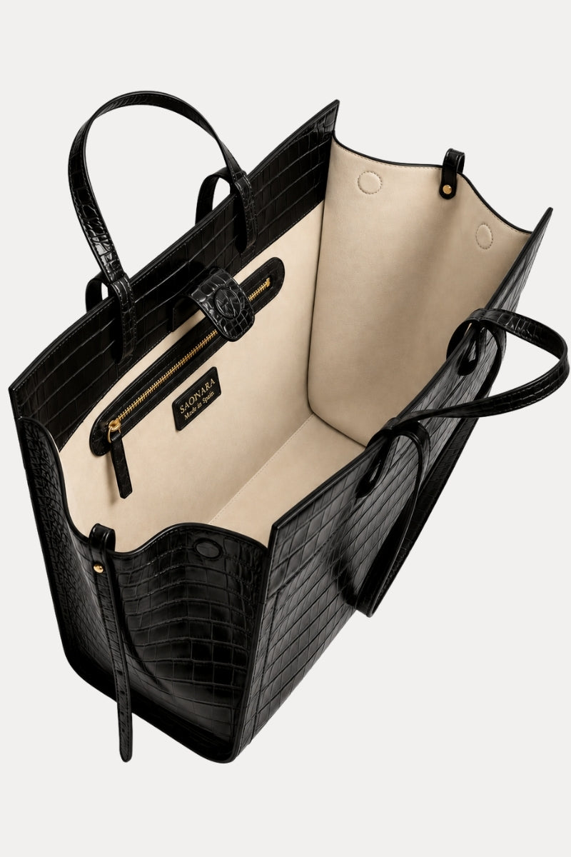 Shopping Black Croc