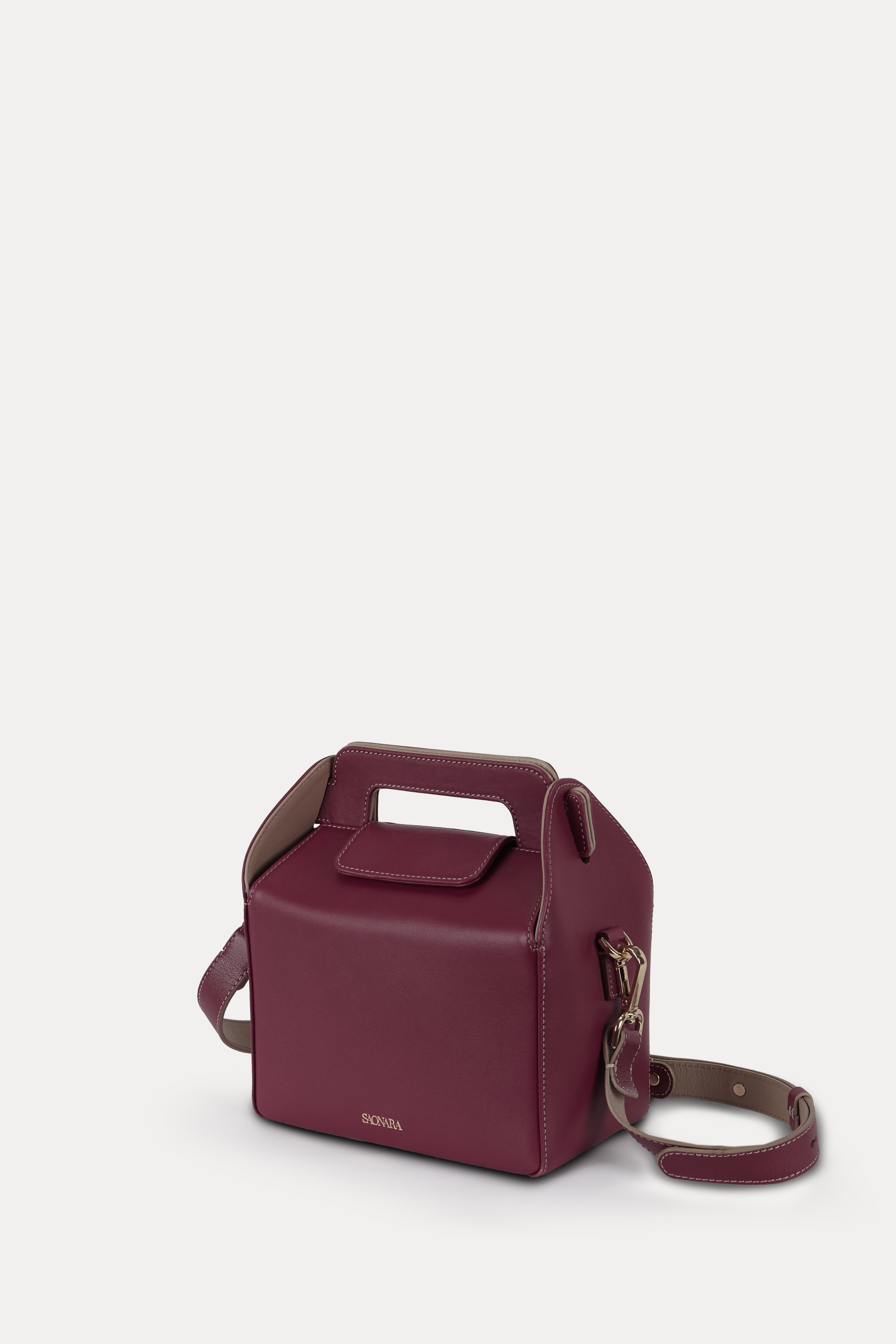 SAONARA KUKITO BERRY/TAUPE PIEL