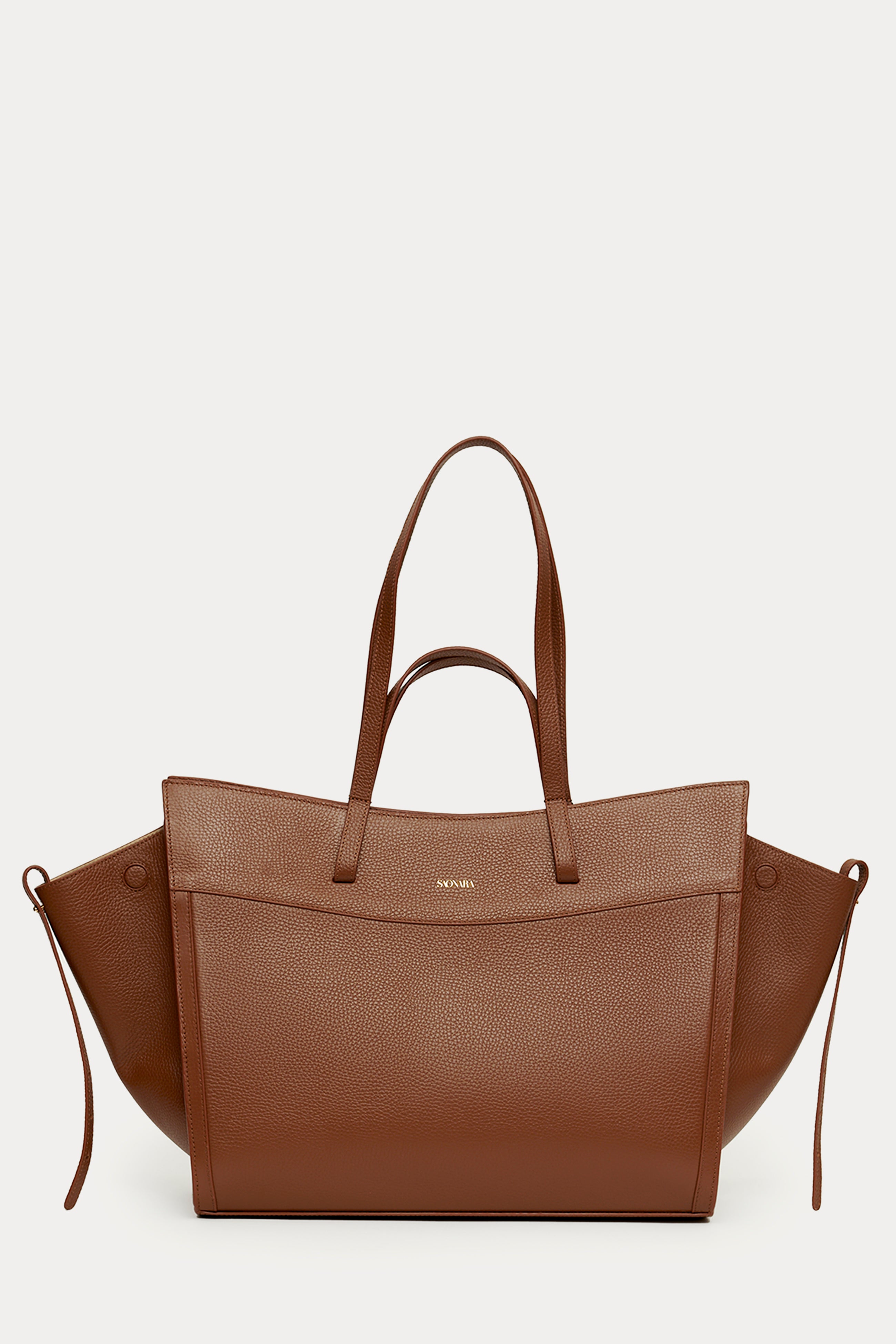 SAONARA SHOPPING BAG CHESTNUT