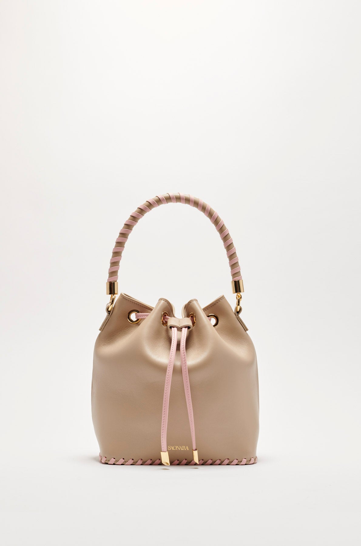 Bolso Saonara Bucket Taupe