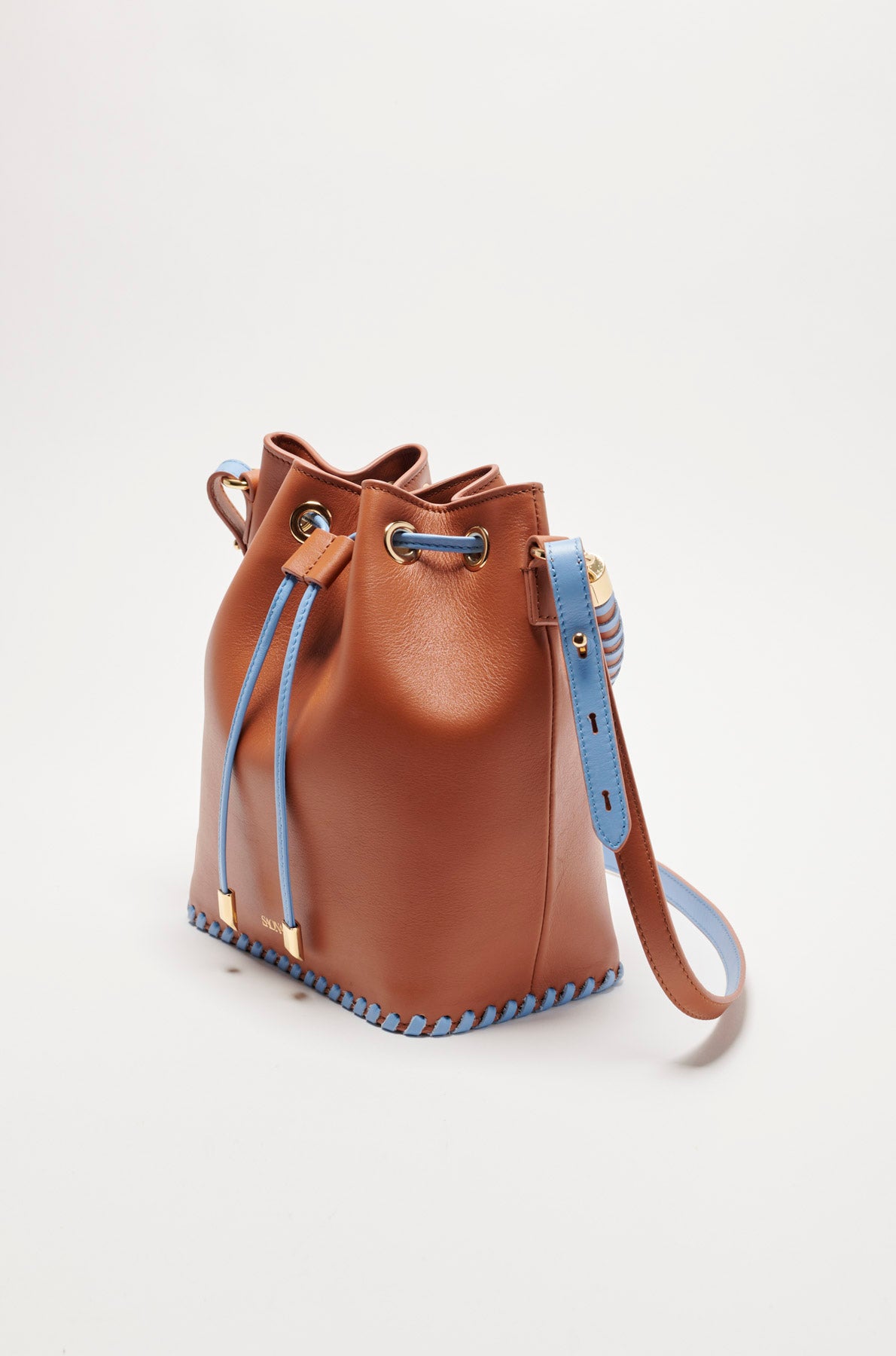 Bolso Saonara Bucket Caramelo