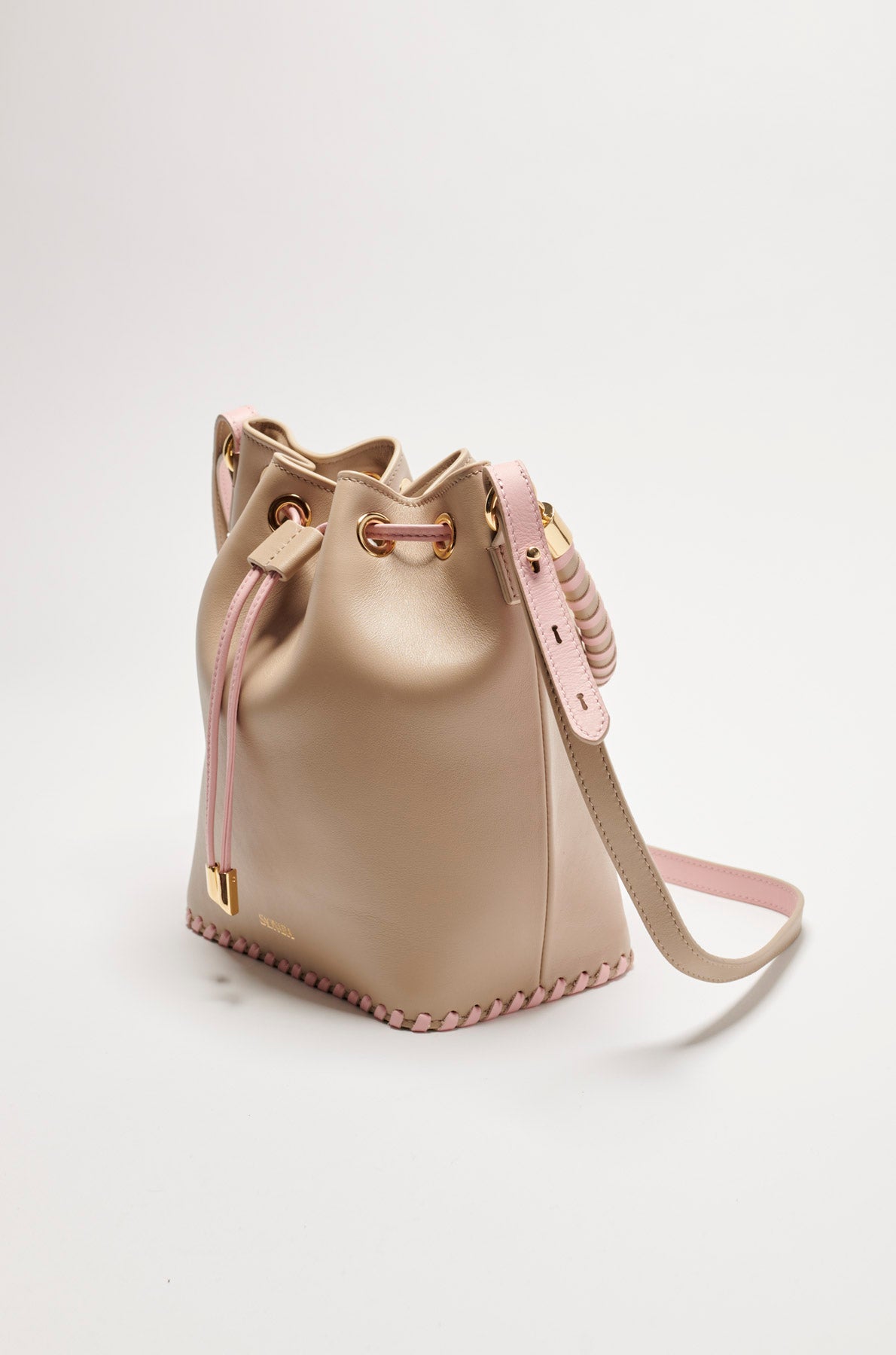 Bolso Saonara Bucket Taupe